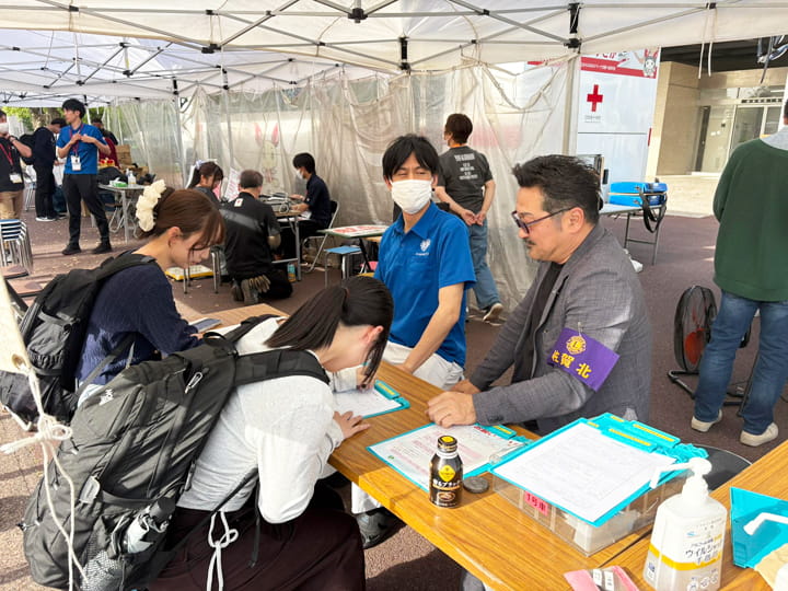 献血活動｜佐賀大学｜人道奉仕活動｜佐賀西ライオンズクラブ