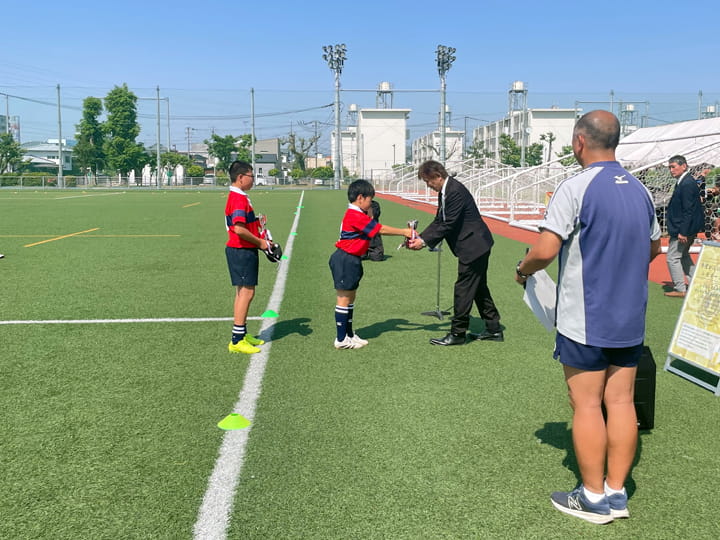 佐賀西ライオンズクラブ杯ミニラグビー大会｜レモネードスタンド｜佐賀イベント｜社会奉仕｜佐賀西ライオンズクラブ